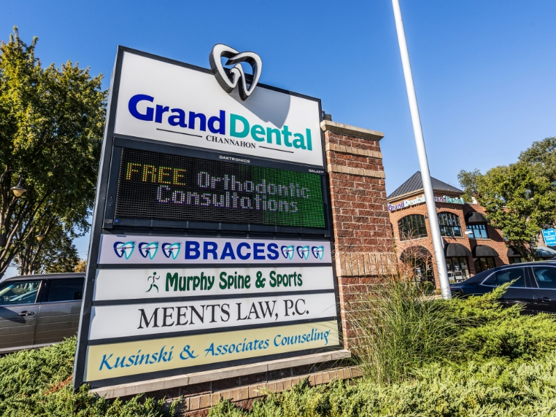 Outside view of Channahon Illinois dental office